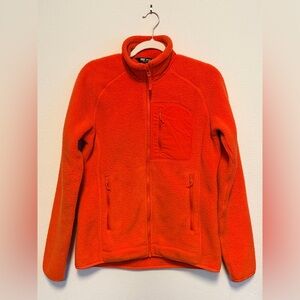 Helly Hansen Imperial Pile Orange Fleece Jacket Sz M Women’s Gorpcore Activewear